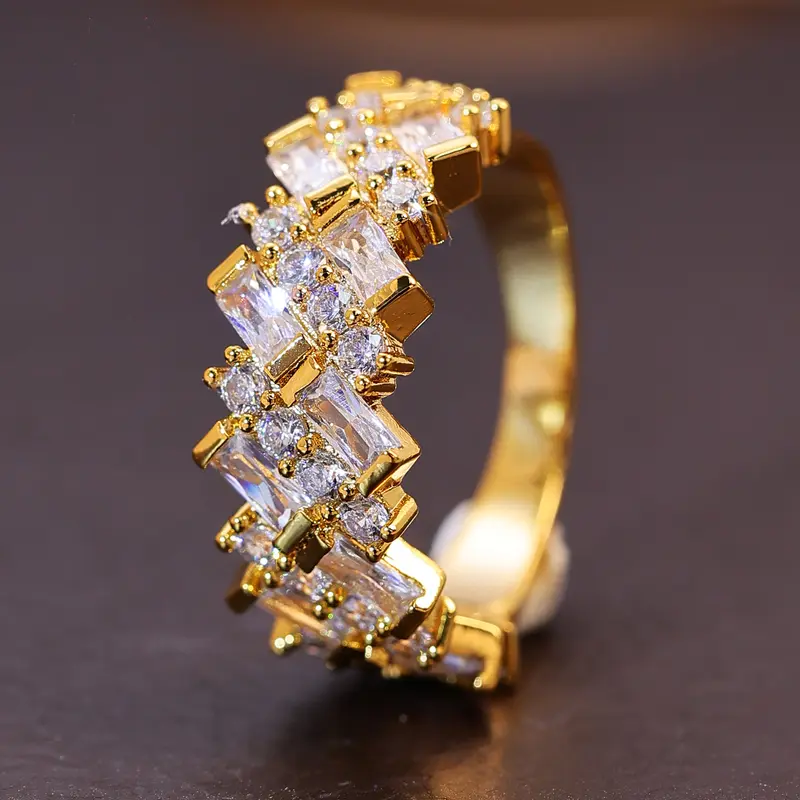 Statement Baguette Ring