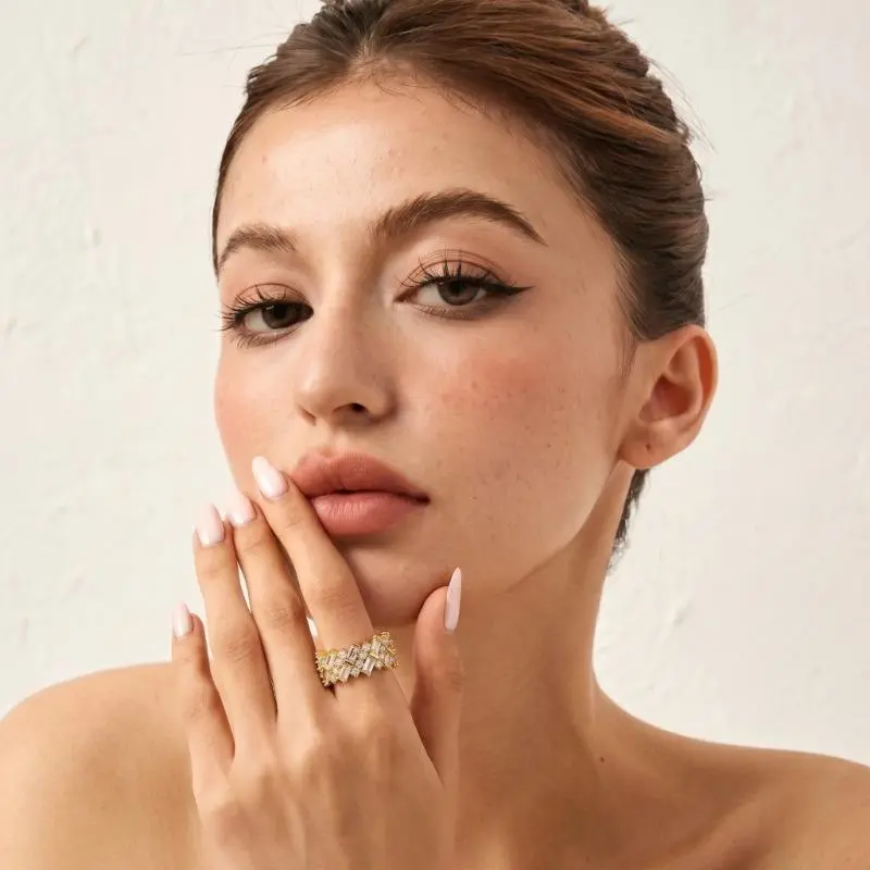 Statement Baguette Ring