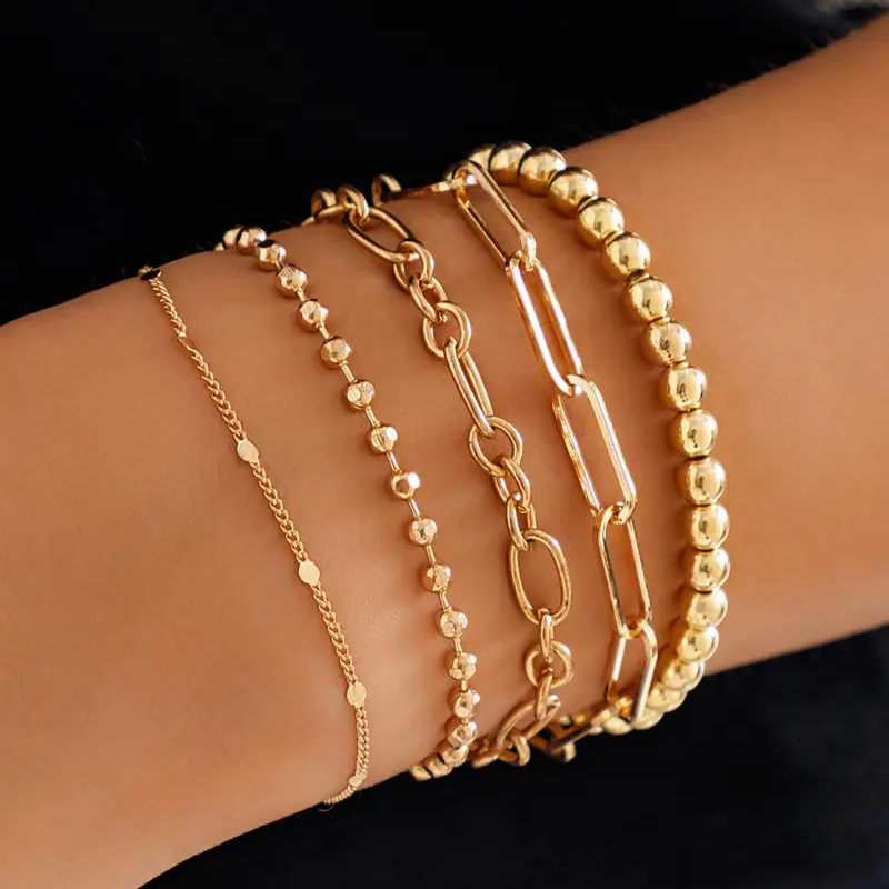 5pc Assorted Bracelet Stack