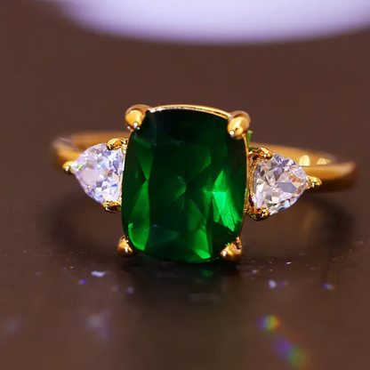 Triple Stone Statement Ring