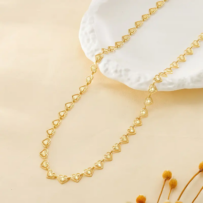 Hollow Heart Necklace