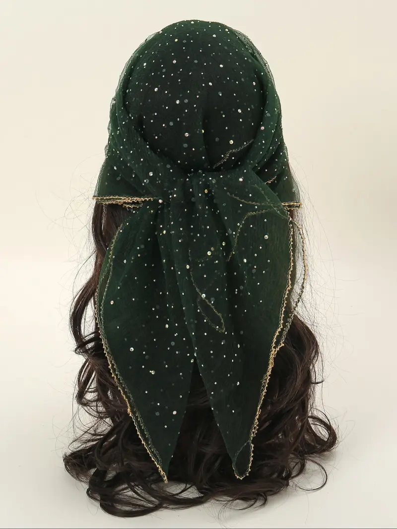 Glitter Decor Scarf