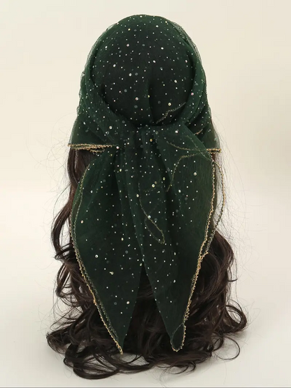 Glitter Decor Scarf