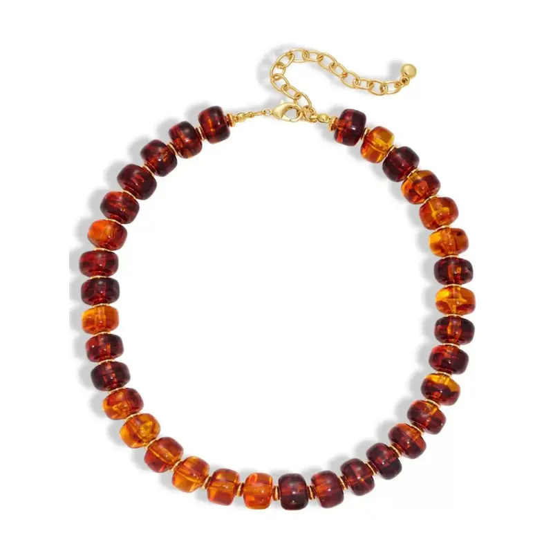 Chunky Bold Bead Necklace
