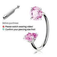 Silver - Pink