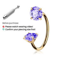 Gold - Purple