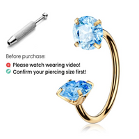 Gold - Blue