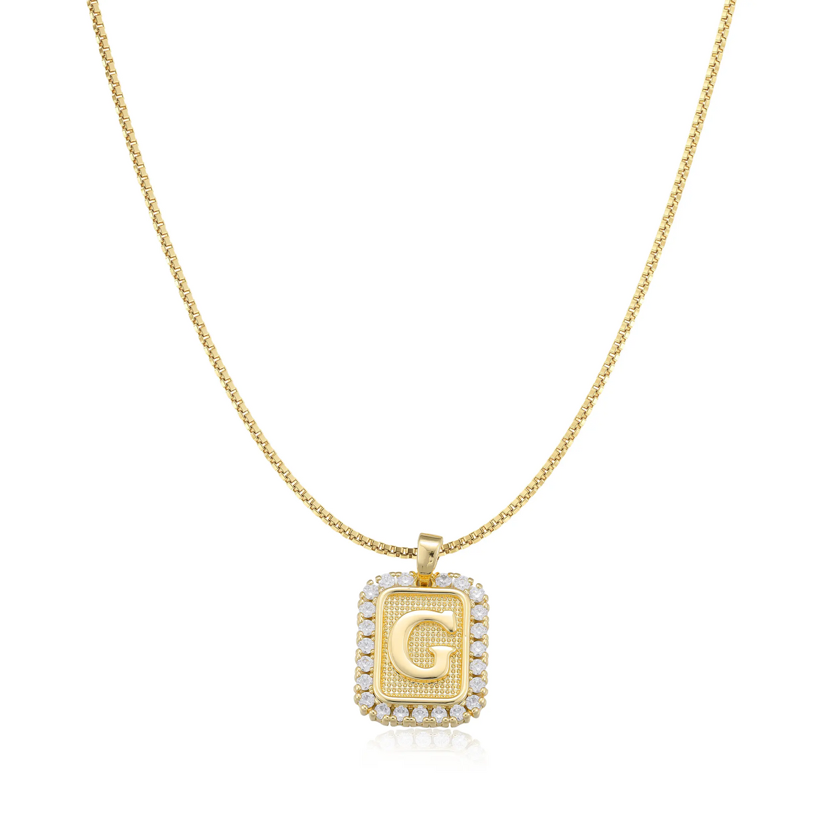Dainty Initial Necklace