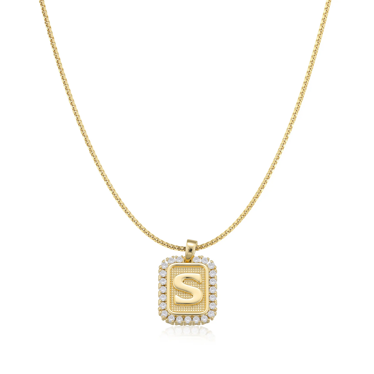 Dainty Initial Necklace