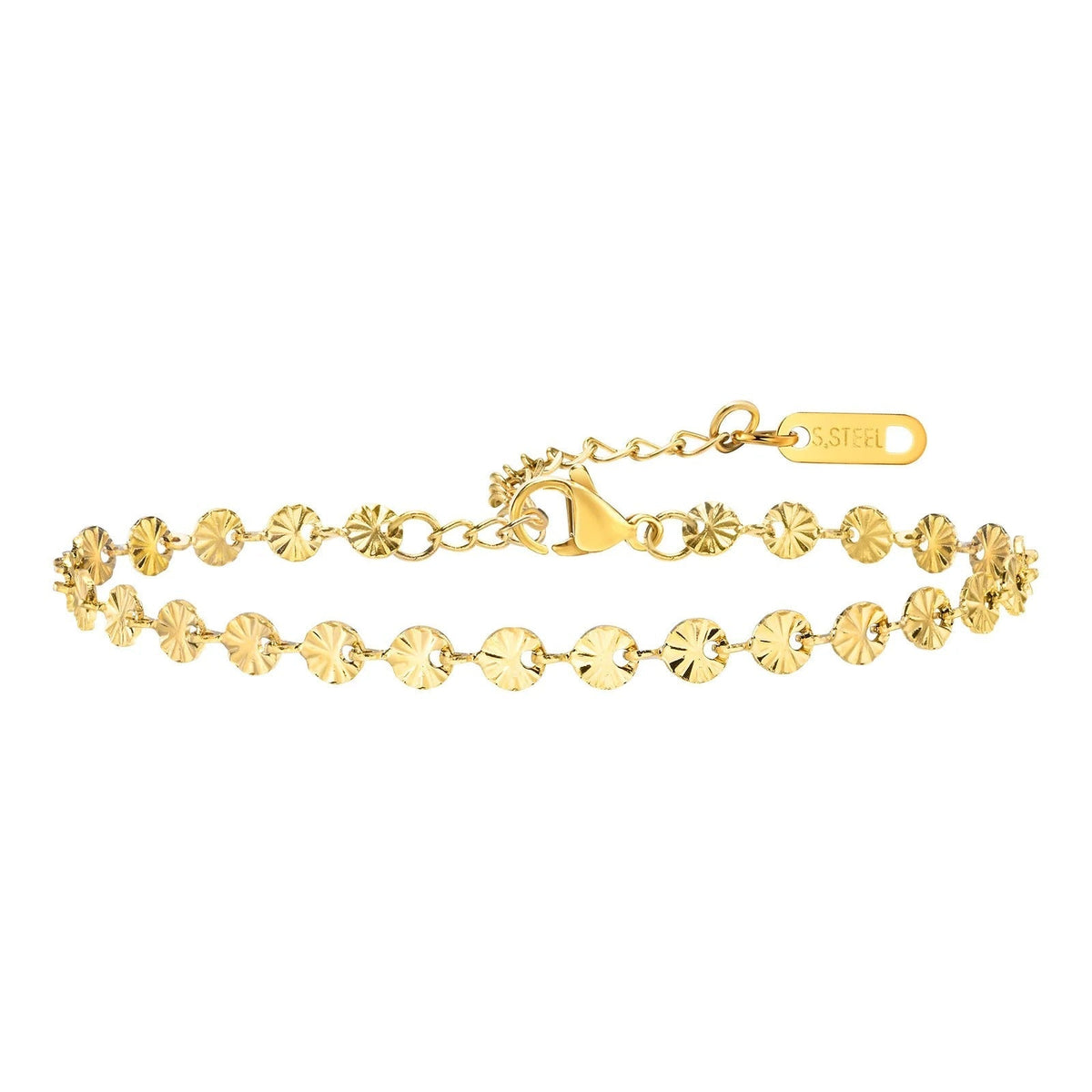 Textured Leaf Bracelet