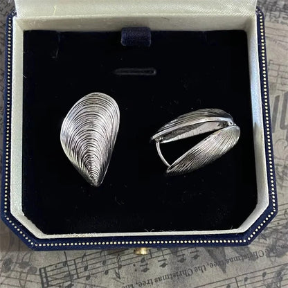 Irregular Shell Stud Earrings