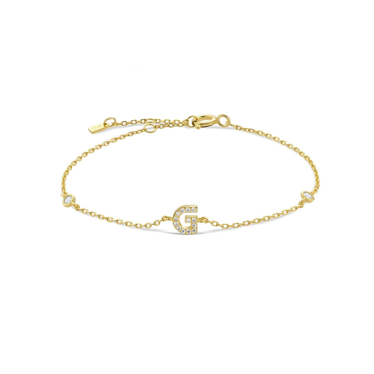 Monogram Initial Bracelet
