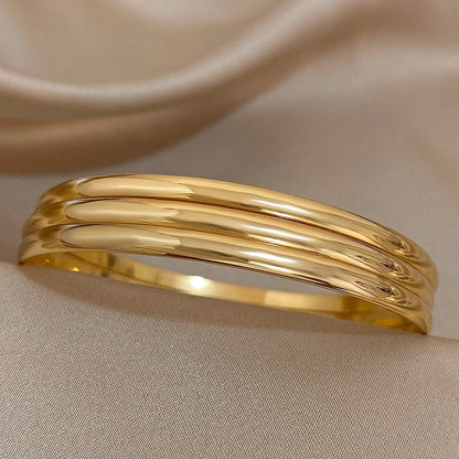 3pc Glossy Bangle Bracelet