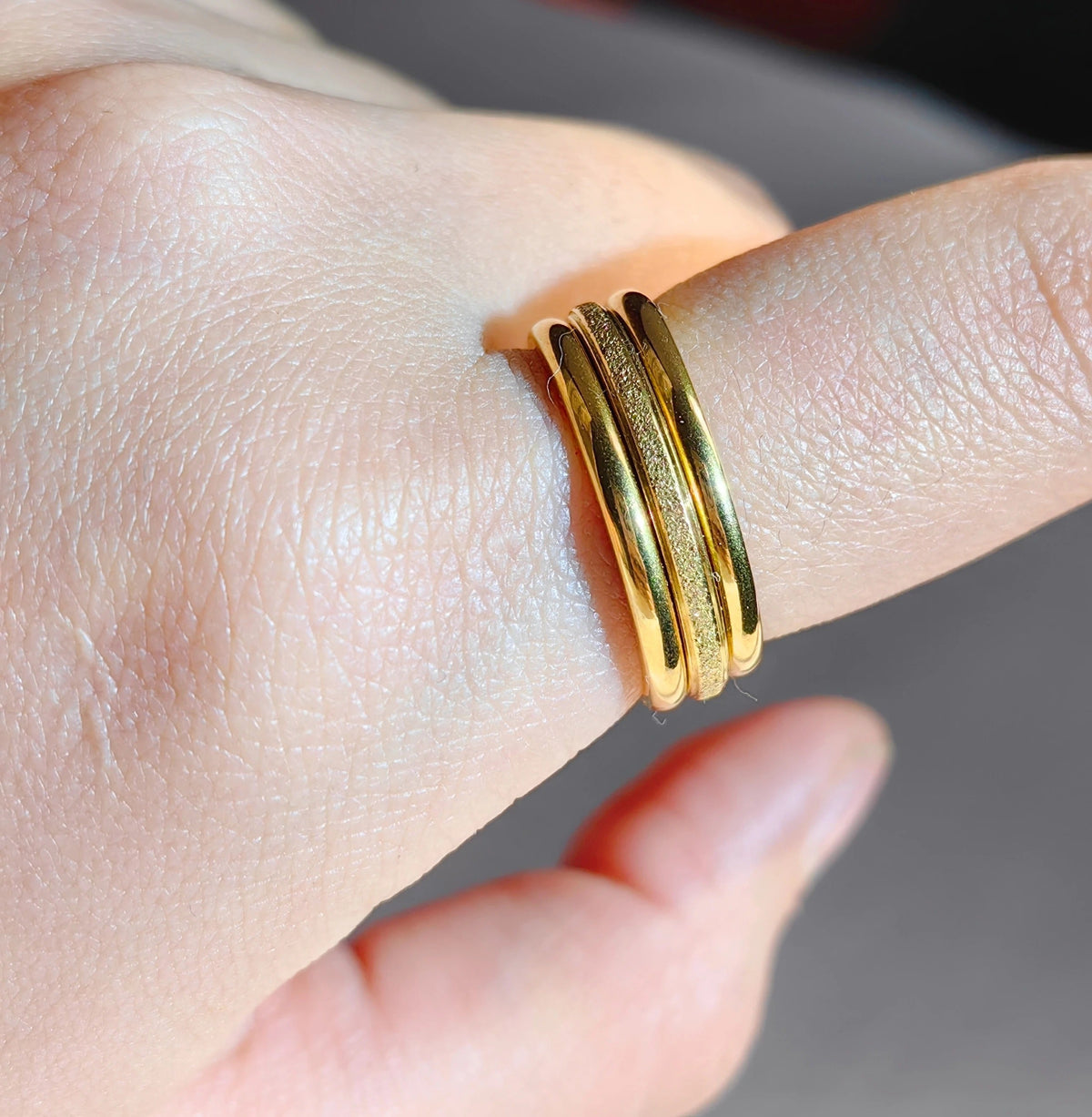 3pc Dainty Minimal Knuckle Rings