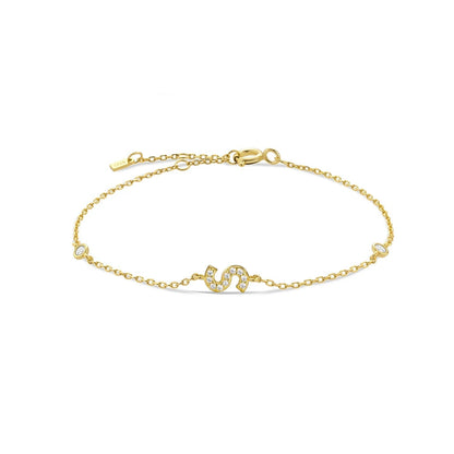 Monogram Initial Bracelet