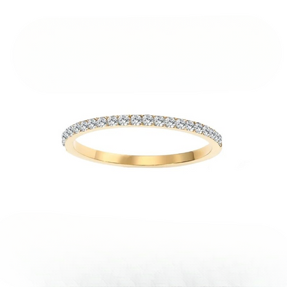Dainty Thin Birthstone Ring