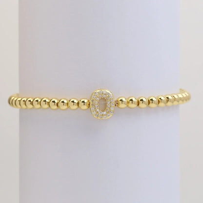 Letter Beaded Bracelet