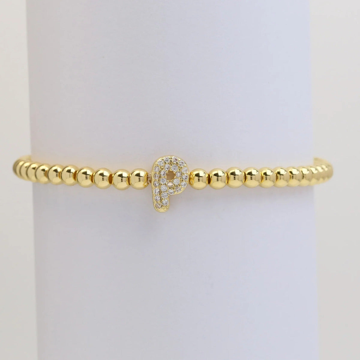 Letter Beaded Bracelet
