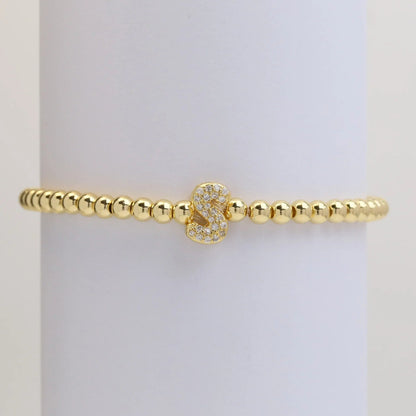 Letter Beaded Bracelet