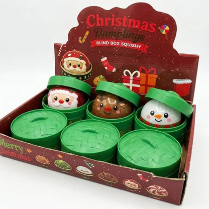 Festive Glitter Squishy Set