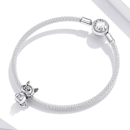 Silver Fox Charm