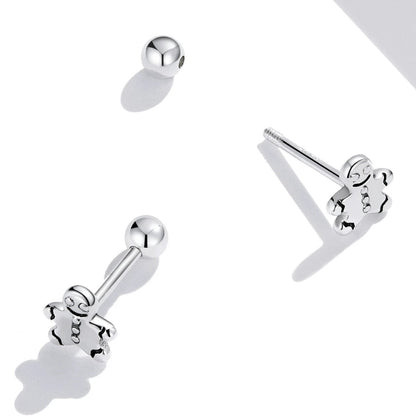 Gingerbread Man Stud Earrings