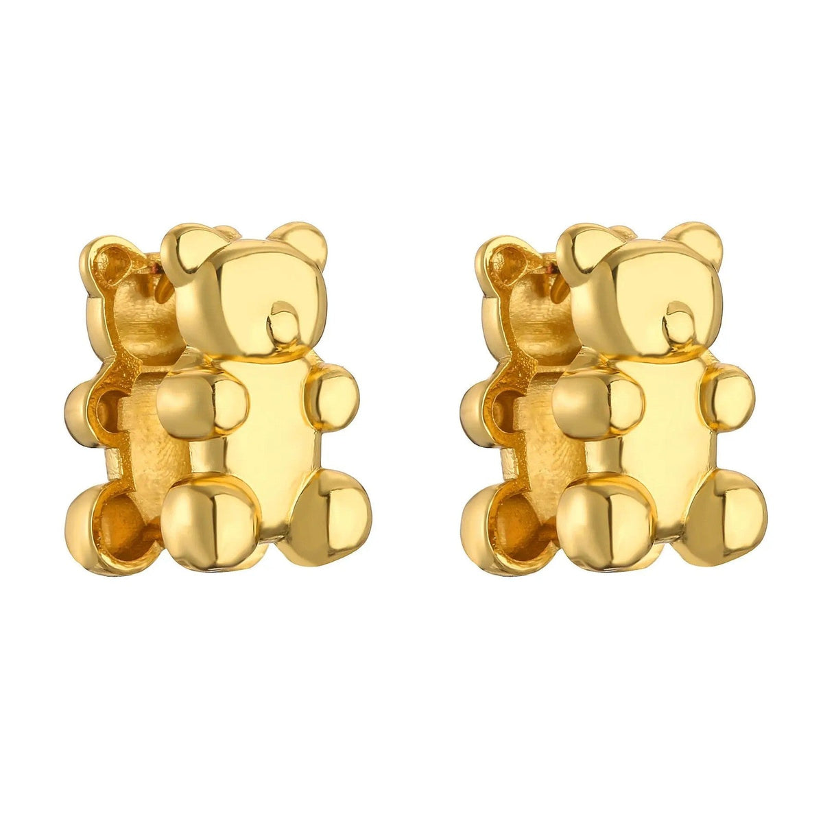 Bear Huggie Earrings