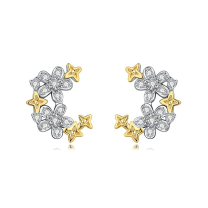 Assorted Charm Hoop Earrings Set