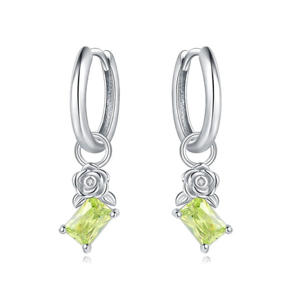 Assorted Charm Hoop Earrings Set