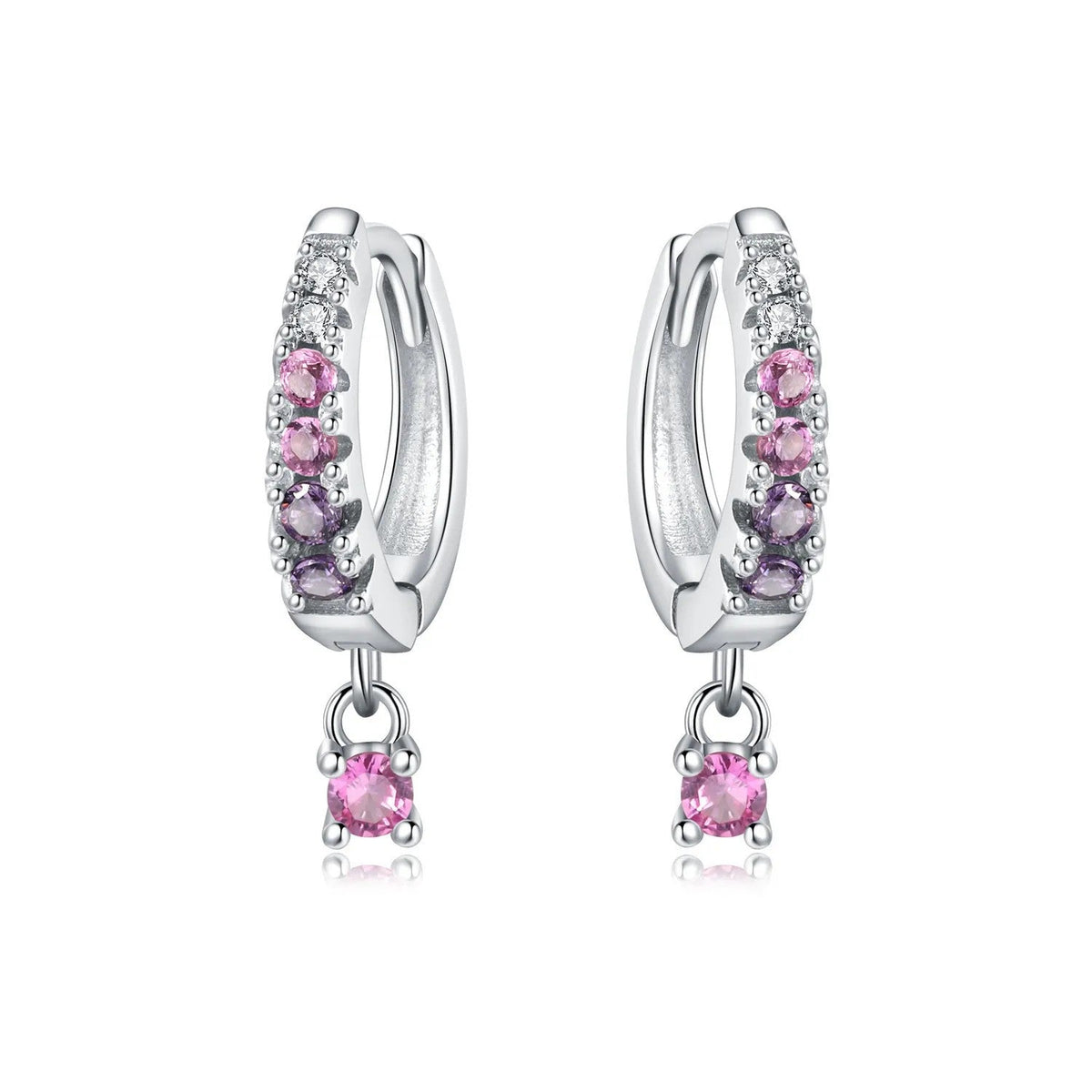 Assorted Charm Hoop Earrings Set