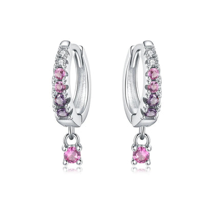 Assorted Charm Hoop Earrings Set