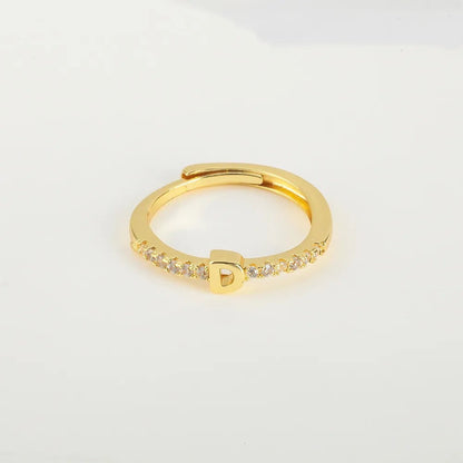 Zircon Initial Open Ring