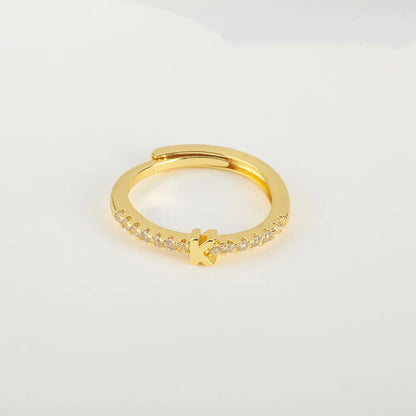 Zircon Initial Open Ring