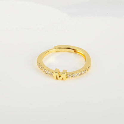 Zircon Initial Open Ring