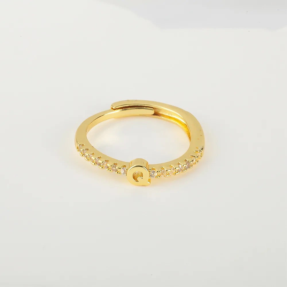 Zircon Initial Open Ring