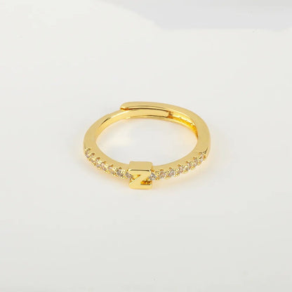 Zircon Initial Open Ring