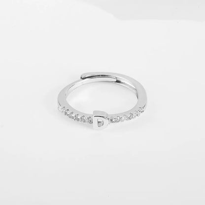 Zircon Initial Open Ring