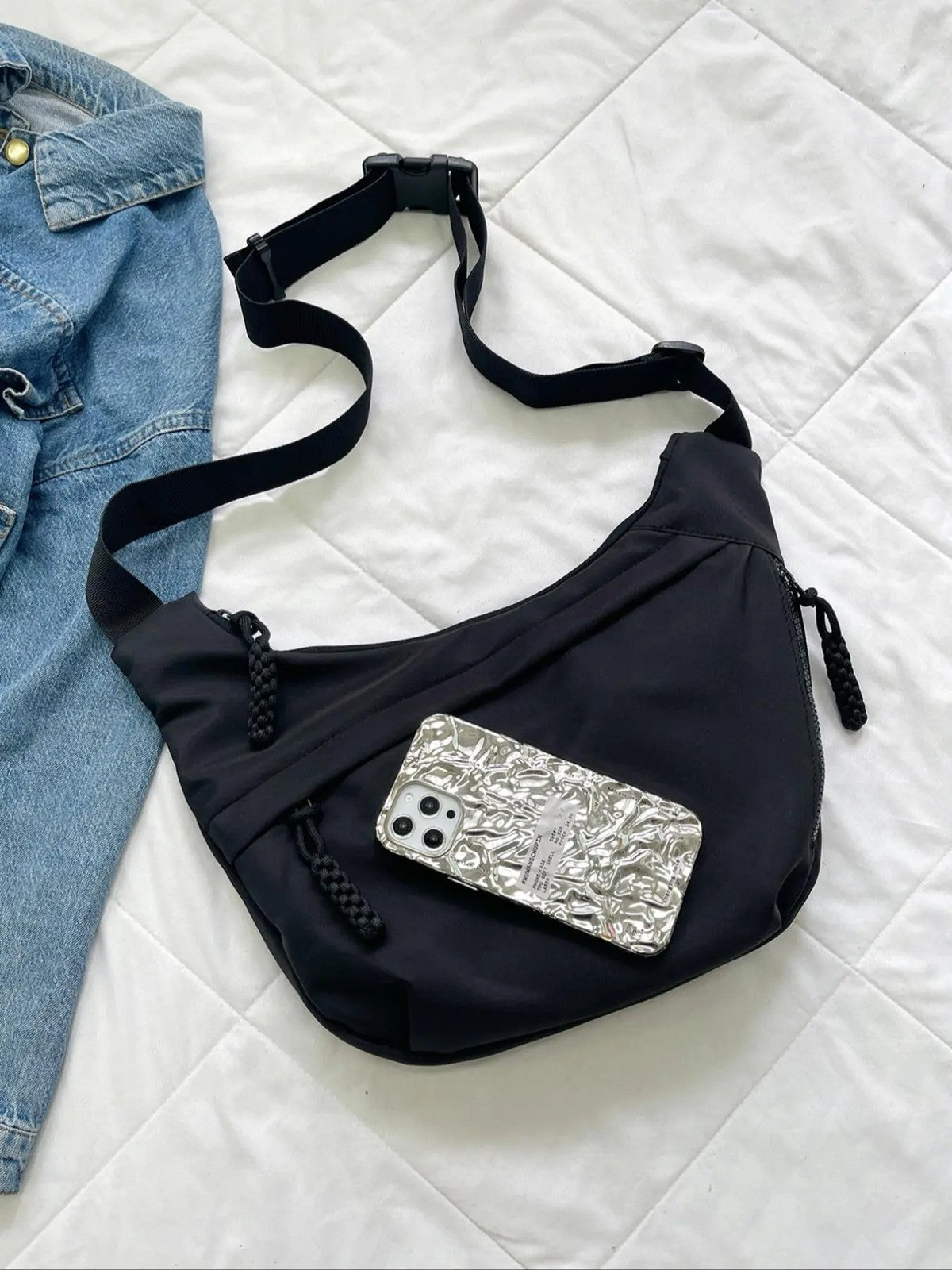 Nylon Crossbody Bag