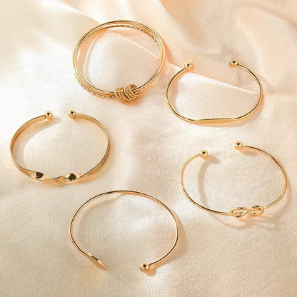 5pc Mixed Bangle Set