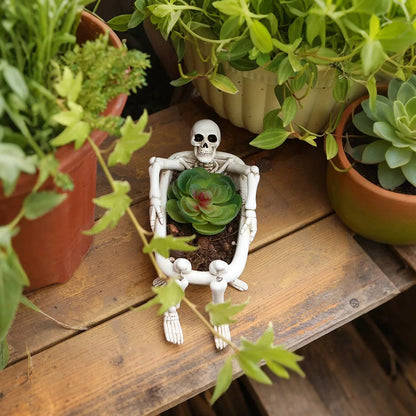 Skeleton Bathtub Planter