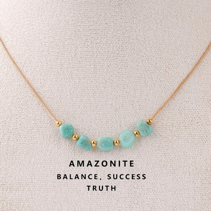 Amazonite Stone Necklace