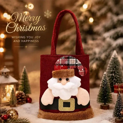 Santa Claus Holiday Tote Bag