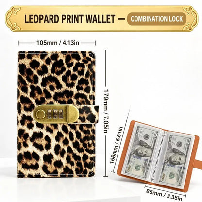 Geometric Pattern Lock Wallet