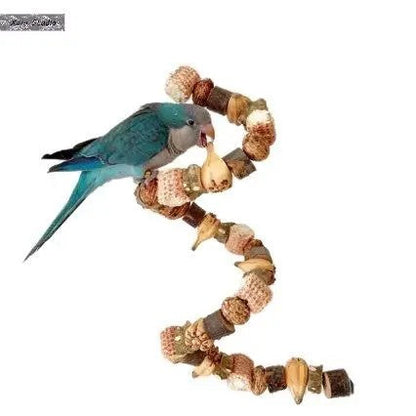 Wooden Parrot Climbing Toy