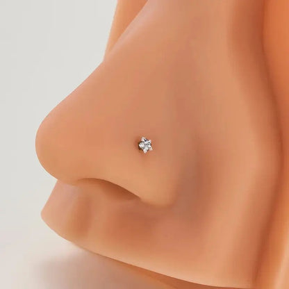 Crystal Star Flat Back Stud