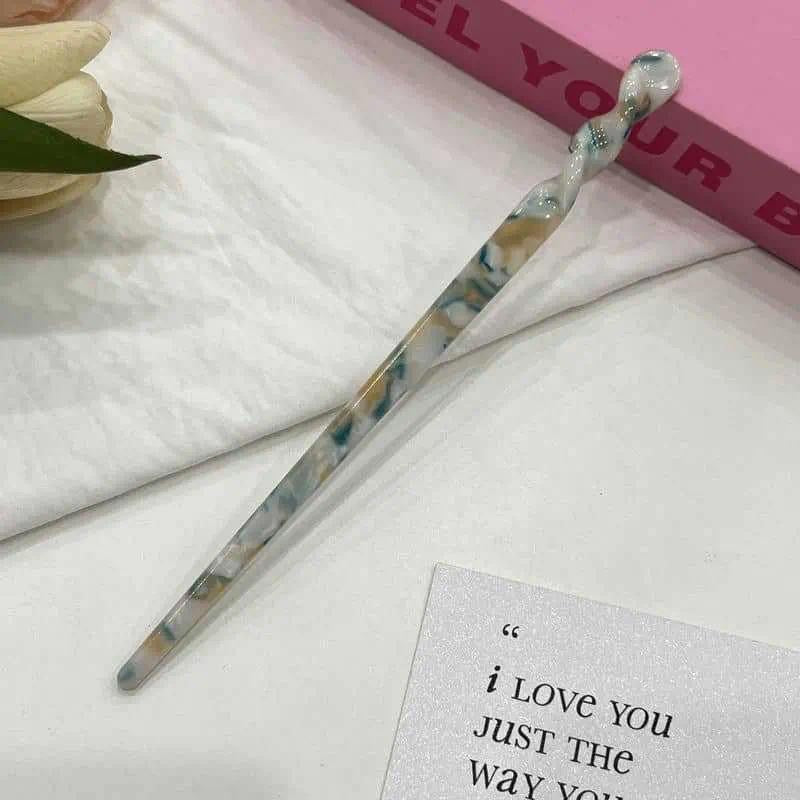 Twisted Spiral Hair Stick Set