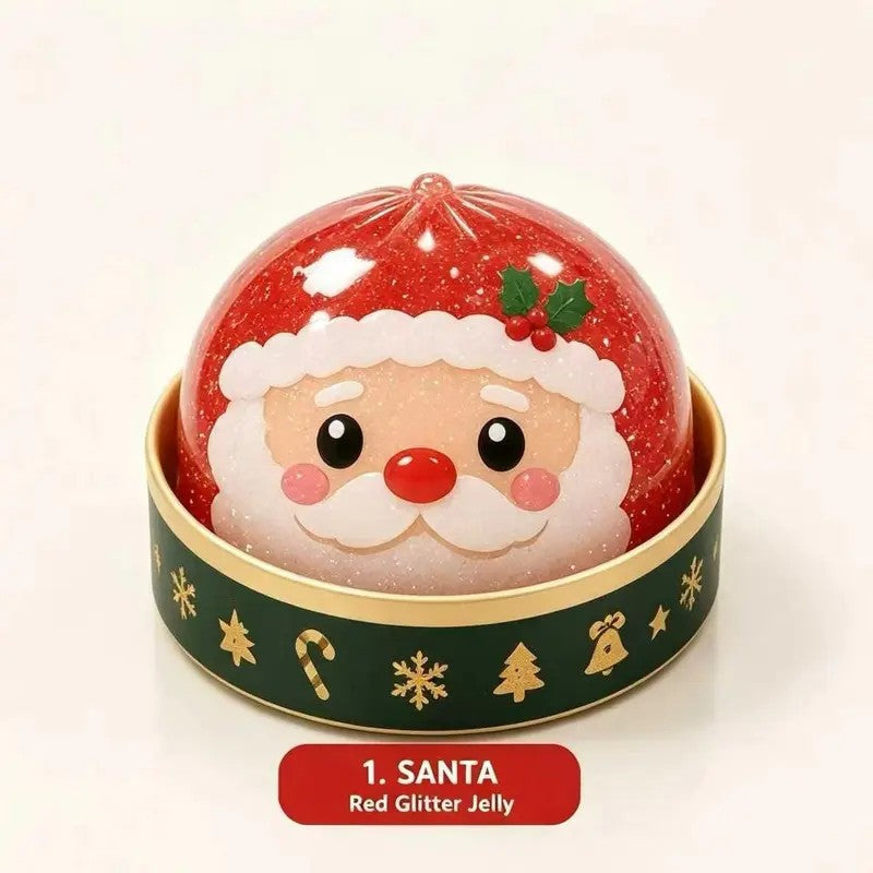 Festive Glitter Squishy Set