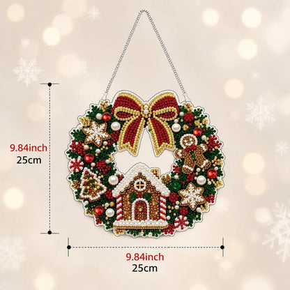 Snowman Christmas Diamond Art Ornament