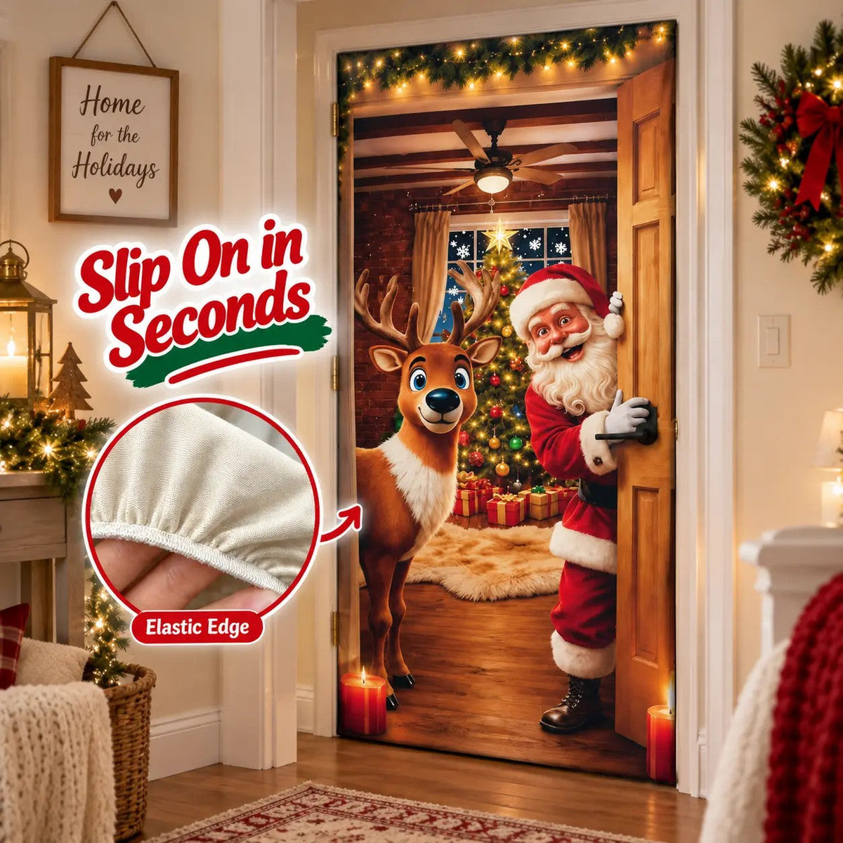 Christmas Door Cover