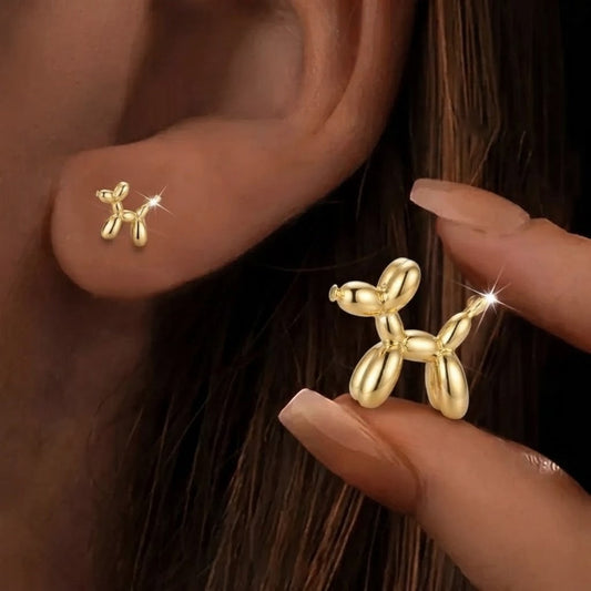 Balloon Animal Stud Earrings